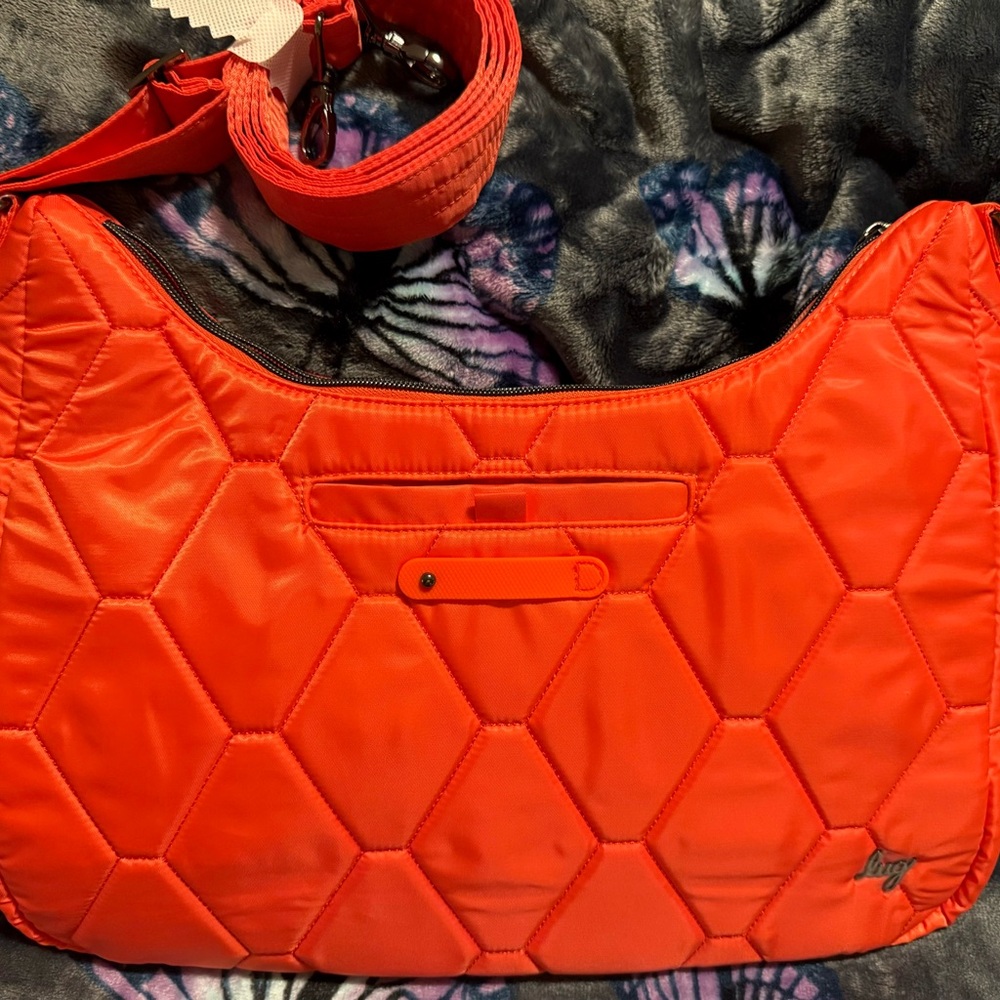 NWT Lug Winger Shoulder Bag - Papaya!